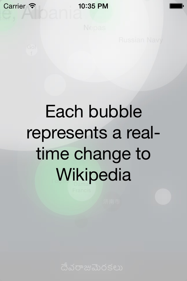 Listen to Wikipedia screenshot 2