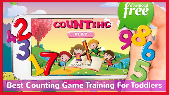 Toddlers Animals Counting Math Games..