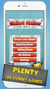 Robot Maker :complete factory to buid your own bot screenshot #5 for iPhone