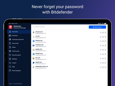 Bitdefender Password Managerのおすすめ画像1