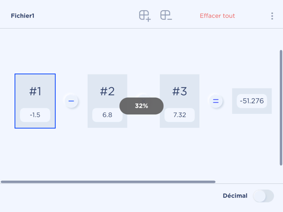 Screenshot #6 pour Calculatrice fractionnaire