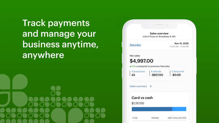 Clover Go - Dashboard and POS