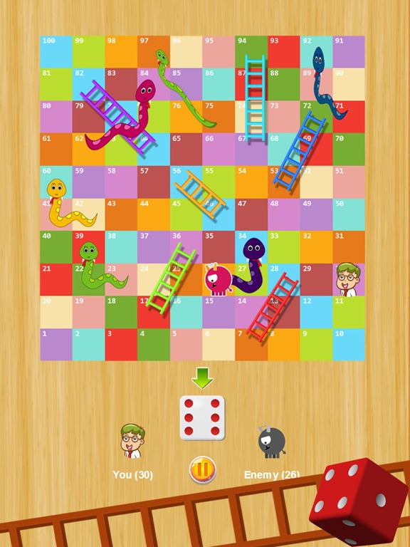 Screenshot #5 pour Serpents et échelles classiques dés 2 joueurs jeux