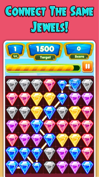 Jewel Smash Pop Deluxe Mania - Connect & Matching