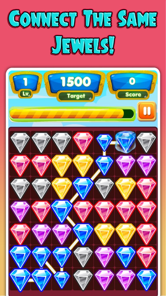 Jewel Smash Pop Deluxe Mania - Connect & Matching - 1.0 - (iOS)