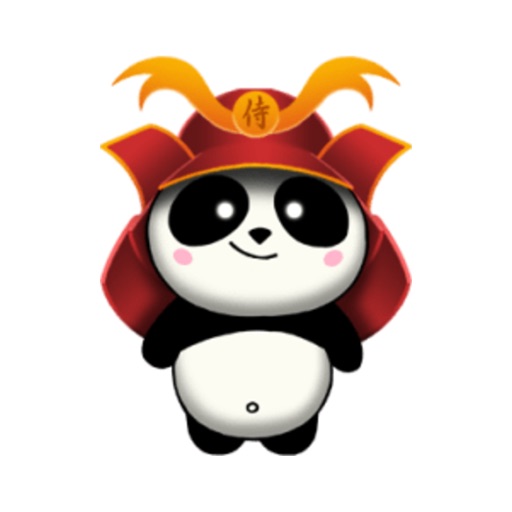 SAMURAI PANDA 2 (Animated) stickers by CandyA$$