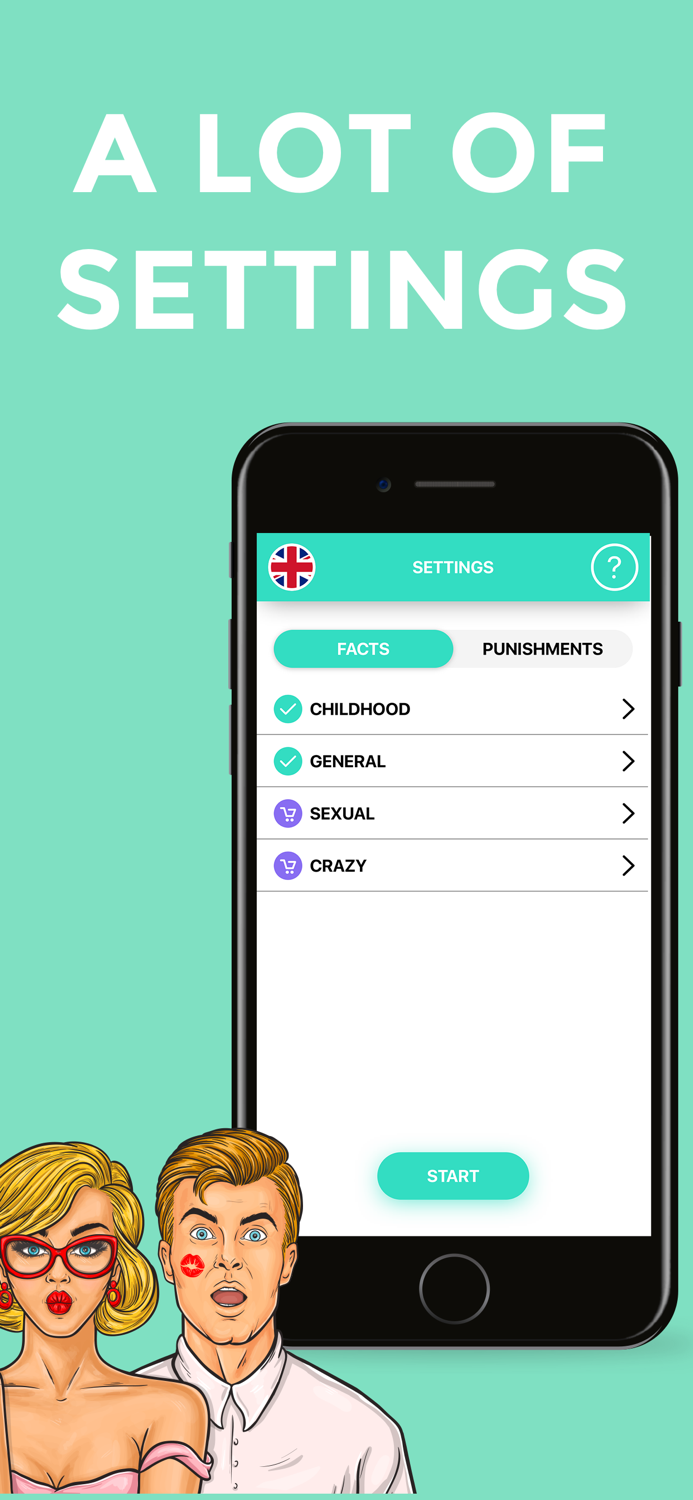 Never have I ever Dirty party