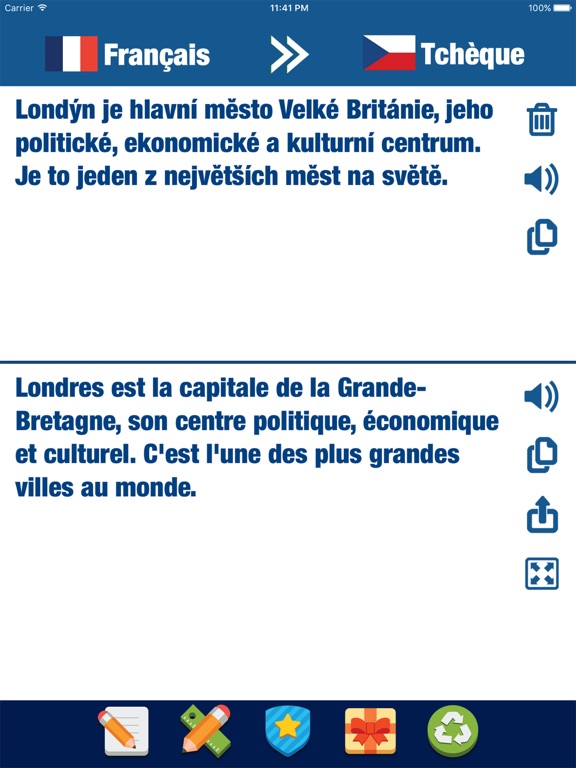 Screenshot #4 pour Traducteur et dictionnaire Tchèque Français