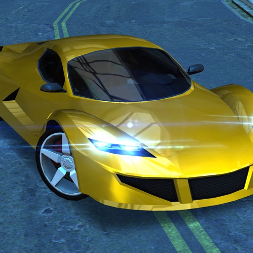 Sport Car Driving Night Extreme Parking Simulator icon