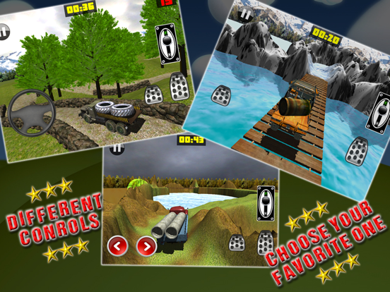 Hill Trucker Parking Simulator iPad screenshot