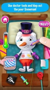 Little Santa Doctor! Snowman ER Christmas Hospital screenshot #3 for iPhone