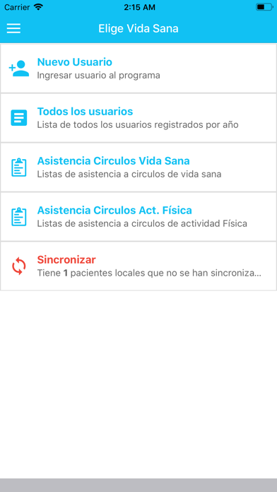 Estrategias de APS Screenshot