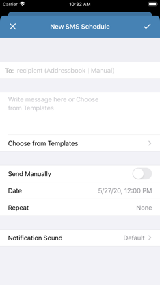 Pro SMS Scheduler screenshot 1
