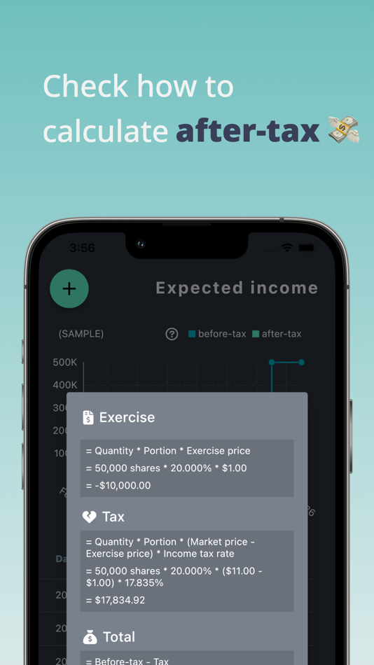#3. Employee Stock Option Calc. (iOS) By: Seunggon Kim