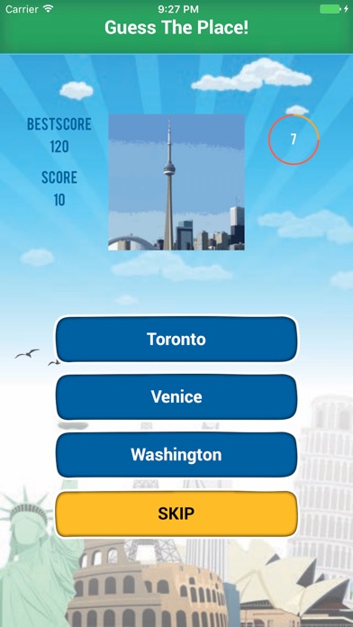 Guess the Place Quiz - City or Country 1.0 IOS -