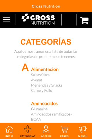 Cross Nutrition screenshot 2