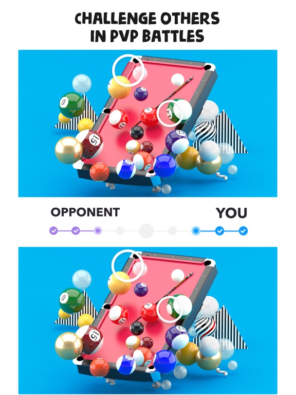 Panda Quest - Find Differences iPad screenshot 4 - Games app