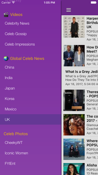 Screenshot #3 pour Celebrity Gossip Breaking News