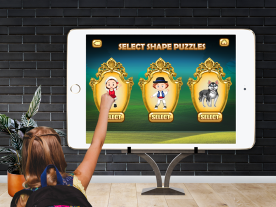Kids Animal Jigsaw Puzzles iPad screenshot