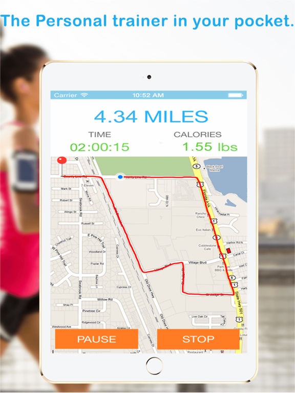 Screenshot #5 pour GPS Running Cycling Workout Tracking