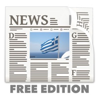Greek News in English & Greece Radio Free app icon - News app for iPhone