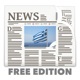 Greek News in English & Greece Radio Free app icon - News app for iPhone
