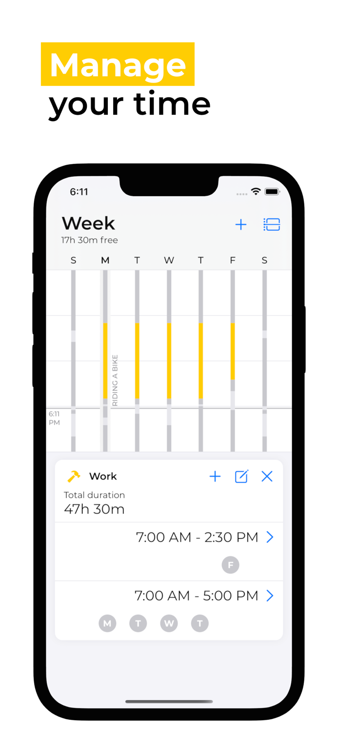Week Planner - Weekly Schedule