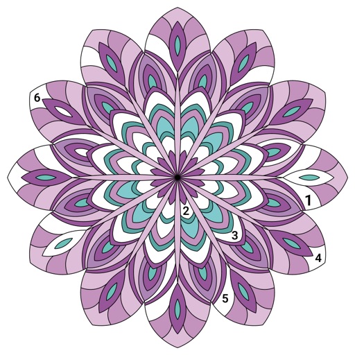 Karabook - coloring by numbers