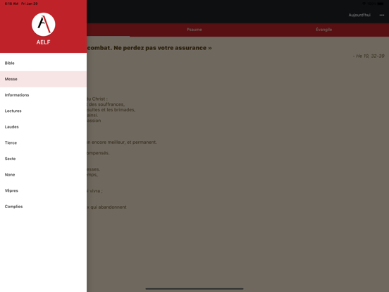Screenshot #6 pour AELF Bible catholique