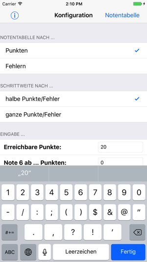 Notentabelle für Lehrkräfte(圖1)-速報App