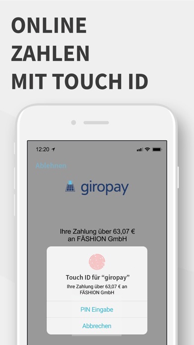 giropay Screenshot