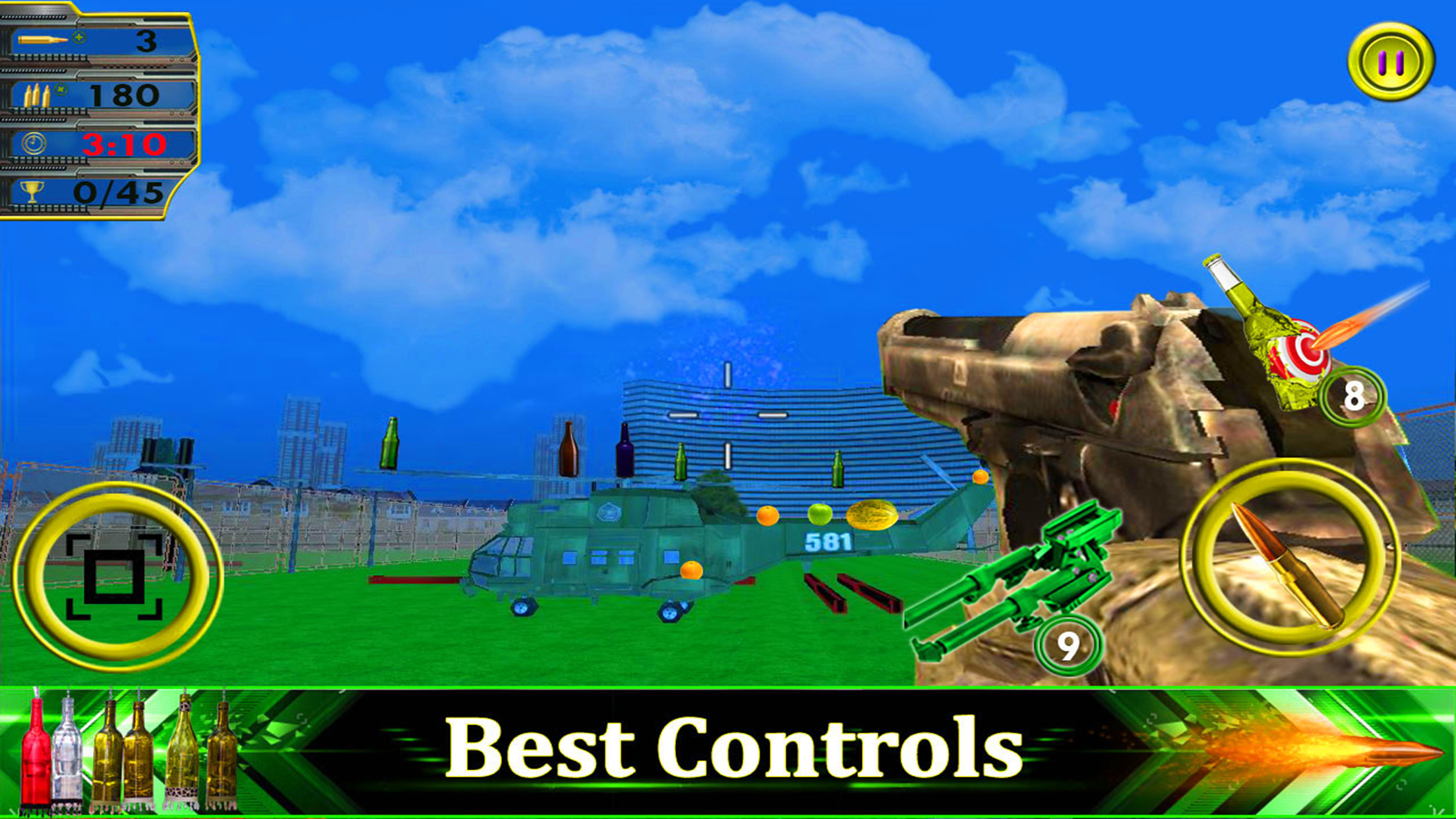 Bottle Shooting Master 3d