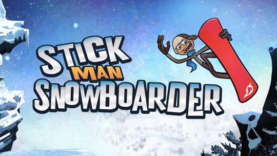 Stickman Snowboarder™のおすすめ画像1