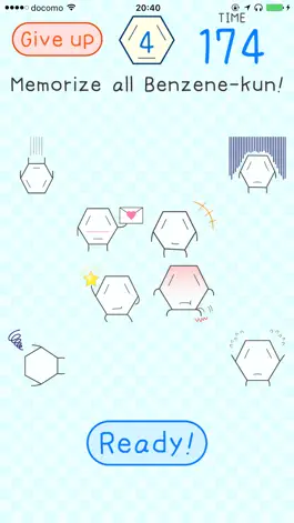 Game screenshot Remember! Benzene-kun! apk