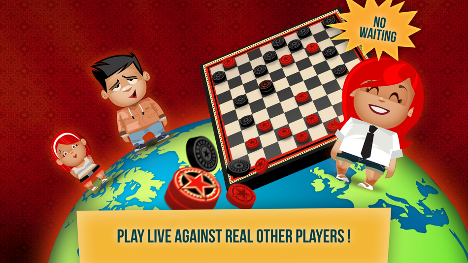 #1. CHECKERS with Buddies (iOS) 由: Pinpin Team