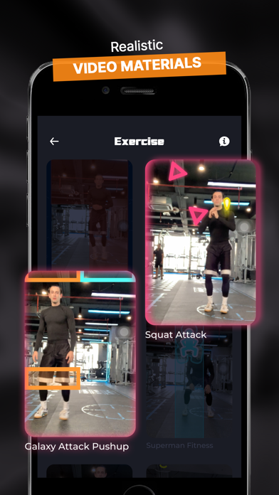 AiFitness: AR fitness games Screenshot