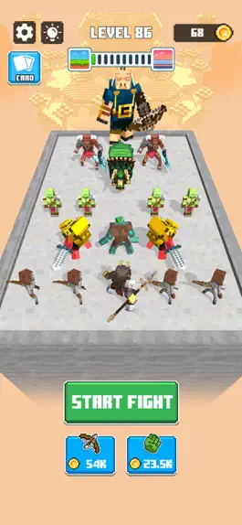 Game screenshot Merge Craft - Dinosaur Battle hack