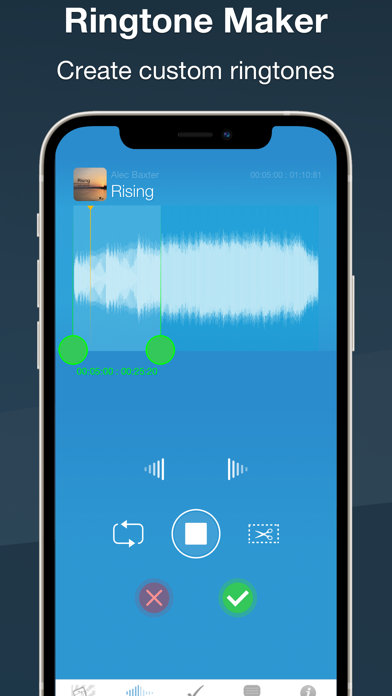 Screenshot #2 pour Sonneries PRO - Ringtone Maker