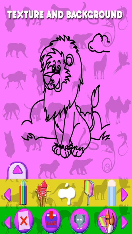 Animal Kids Coloring Book screenshot-3