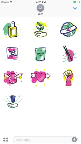 Game screenshot Lush Summit Sticker Pack apk