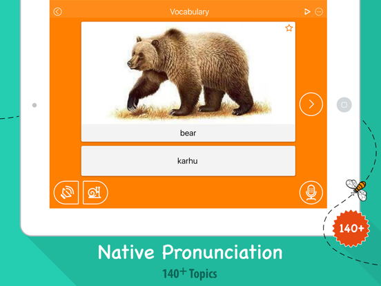6000 Words - Learn Finnish Language & Vocabulary iPad screenshot 2 - Education app
