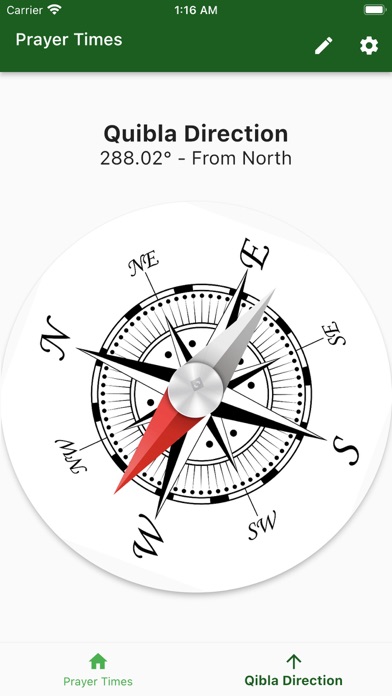 Prayer Times - No Ads Screenshot