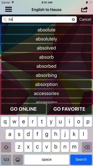 English To Hausa Translator Offline and Online(圖2)-速報App