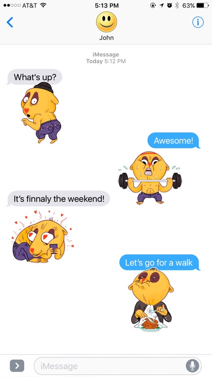 Friendly Rat Stickers