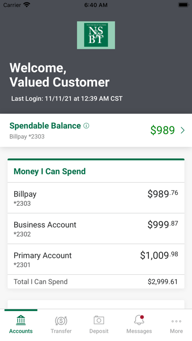 North Side Bank & Trust Mobile Screenshot