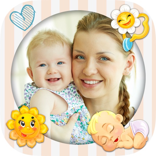 Baby photo frames for kids – Photo editor icon