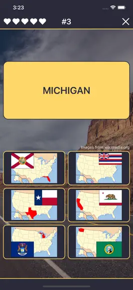 Game screenshot United States of America quiz hack