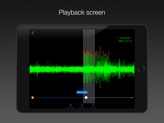 Screenshot #6 pour Spike Recorder