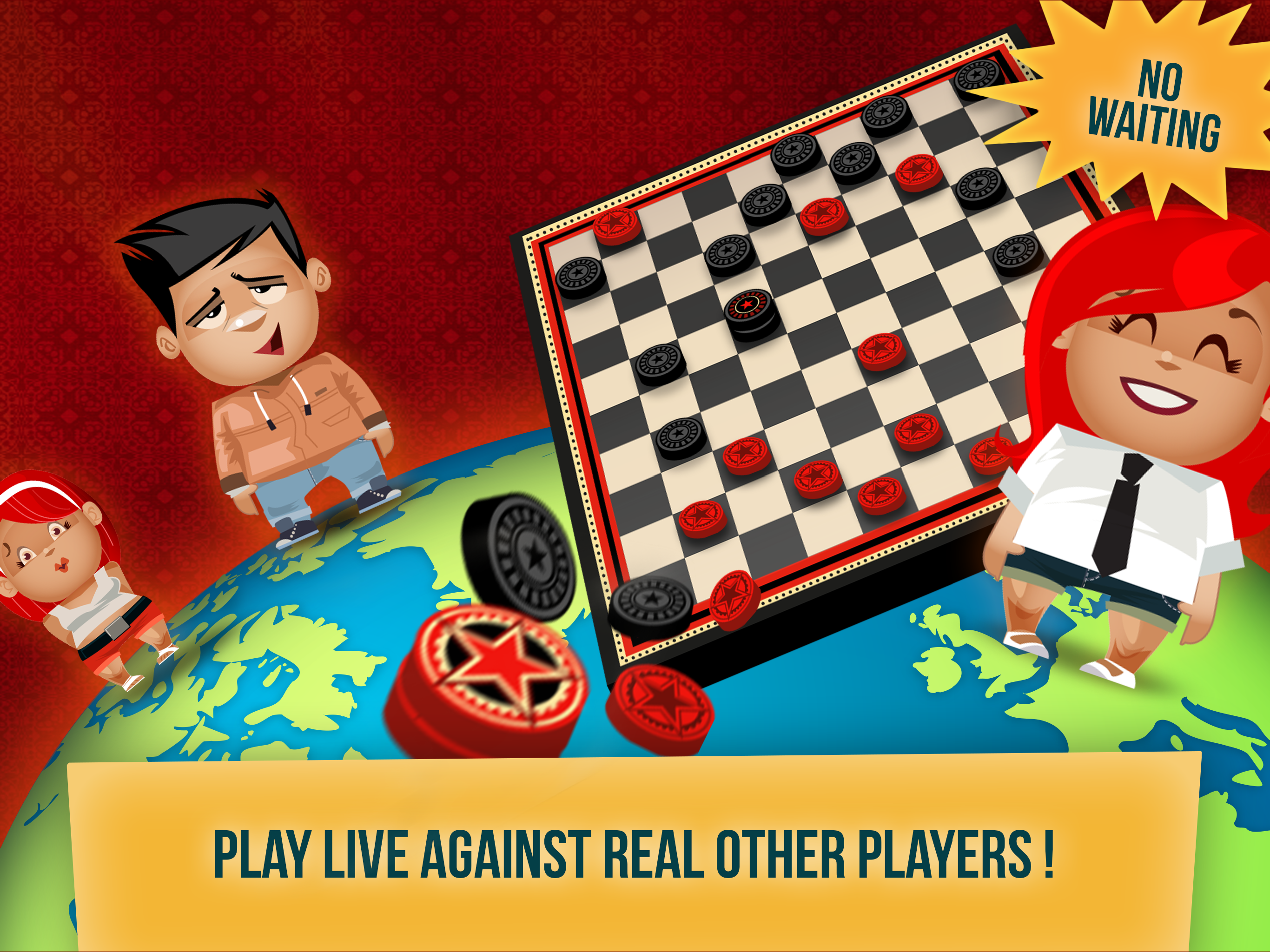 CHECKERS with Buddies