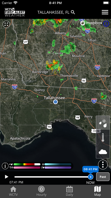 WCTV First Alert Weather Screenshot